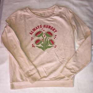 Always Hungry Venus Flytrap Sweatshirt Med Fervour